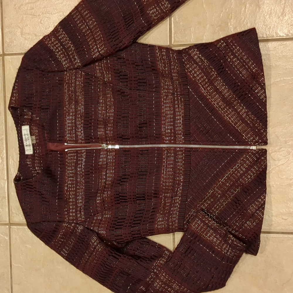 Tahari Peplem Blazer Size 8